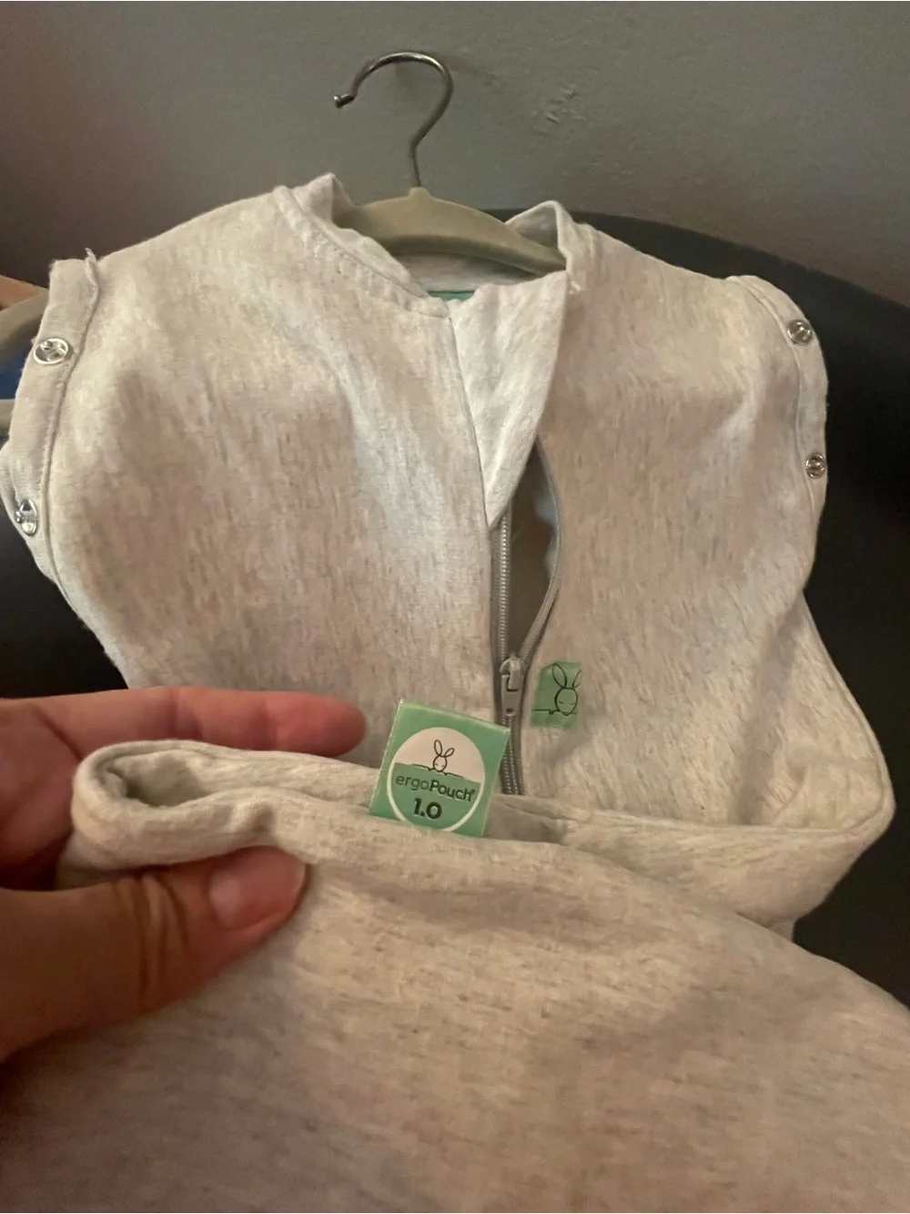 ErgoPouch (3-12M) Organic Cotton & Bamboo Cocoon Swaddle Sack 1.0 TOG